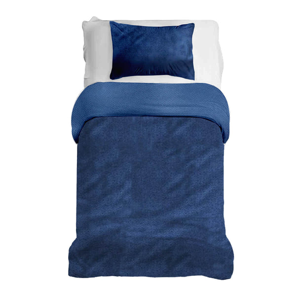 SENSO Gewichtsdecken 4-Jahreszeiten-Bettwäsche Set in Blau