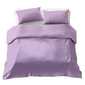 SENSO Gewichtsdecken Baumwoll-Bettwäsche Set Lavendel
