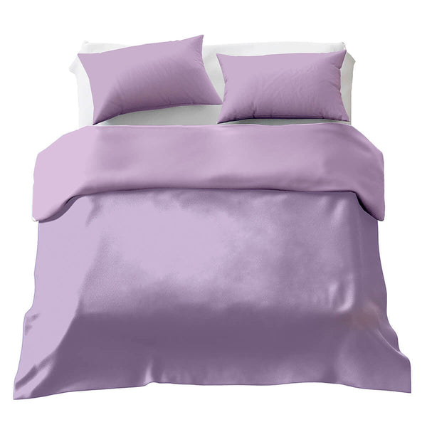 SENSO Gewichtsdecken Baumwoll-Bettwäsche Set Lavendel